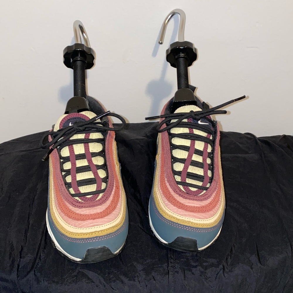 Nike Air Max 97 Deep Jungle Color Sneakers - Picture 2 of 8